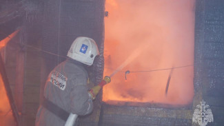 Поджог мог стать причиной пожара в частном гараже в п. Батагай Верхоянского района