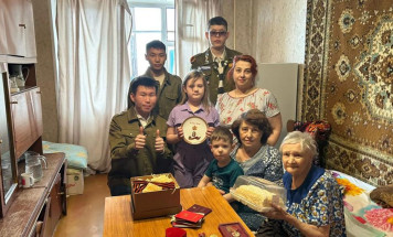 Бойцы студотрядов Якутии помогли ветеранам тыла в рамках акции "ДоброРСО"