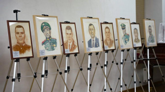 Выставка "Герои Z.O.V" в Москве пополнилась портретами якутских военнослужащих