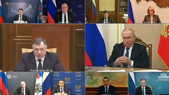 Строительство Ленского моста обсудил Владимир Путин на совещании с членами Правительства РФ