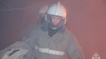 В Якутске при пожаре частного гаража погиб человек