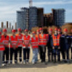 В строительстве Ленского моста приняли участие студенты строительных вузов Якутии и Иркутска