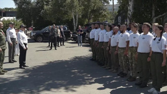 Юрий Трутнев оценил готовность стенда Центра "ВОИН" к ВЭФ-2025