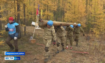 В Мирнинском районе между подразделениями алмазодобывающей компании провели экстремальные соревнования