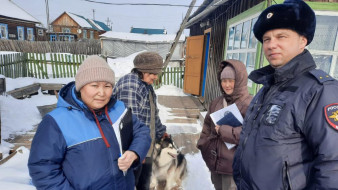 В районах Якутии госинспекторы проводят рейды по соблюдению правил содержания собак