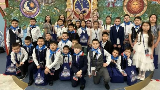 Школьники Якутии приняли участие в Кремлевской ёлке в Москве