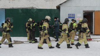 Пожарно-тактические учения провели в Якутской колонии-поселении