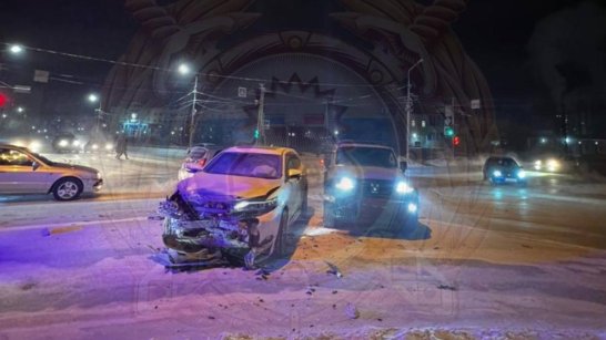 В Якутске в результате ДТП пострадал несовершеннолетний