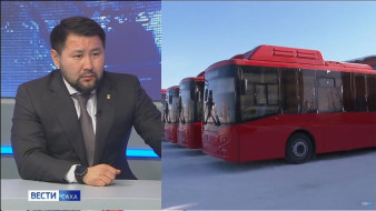 Евгений Григорьев рассказал об обновлении автобусного парка Якутска
