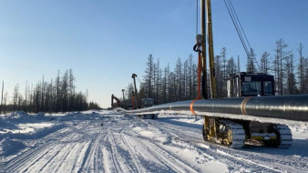 Более 75 км газопровода "Кысыл-Сыр – Мастах" проложено в Якутии