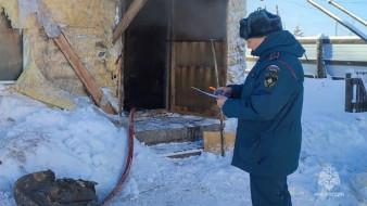 В Намском районе при пожаре погибли двое несовершеннолетних