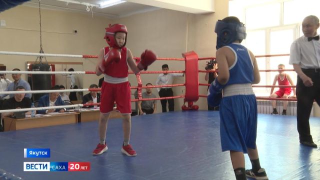 В Якутске проходит открытый республиканский турнир по боксу среди юношей