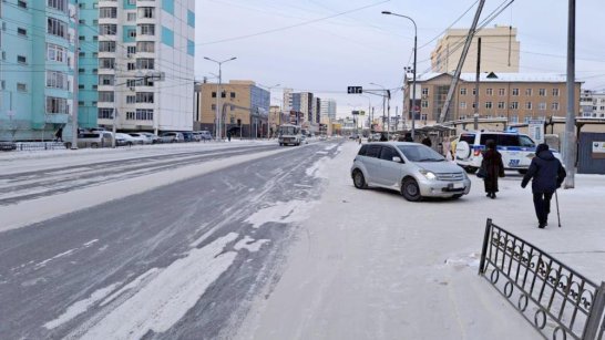В Якутске в результате ДТП пострадал 86-летний пешеход