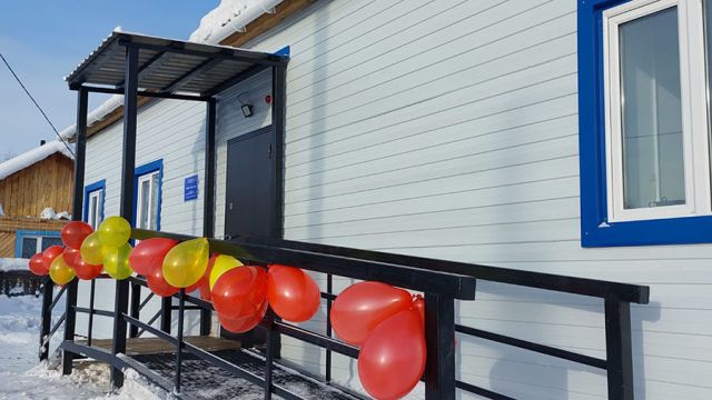 В селе Белькачи Усть-Майского района Якутии построили новый фельдшерско-акушерский пункт