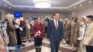 Глава Якутии Айсен Николаев посетил с рабочим визитом Анабарский район