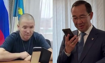 Глава Якутии поздравил Алексея Петрова с присвоением звания Героя России
