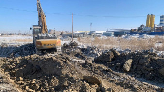 Улицу Можайского в Якутске дорожники готовят к строительным работам