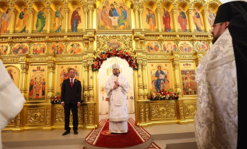 В Якутии в День Победы освятили Храм-памятник защитникам Отечества