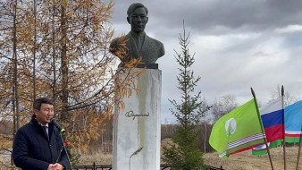 Автомобильный мост открыли в Таттинском районе ко Дню государственности Якутии