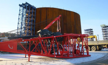 В Якутии продолжается строительство Ленского моста в рамках нацпроекта "Инфраструктура для жизни"