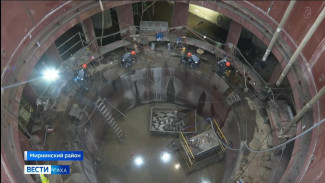 Светлинская ГЭС Мирнинского района готовится к зимнему периоду.