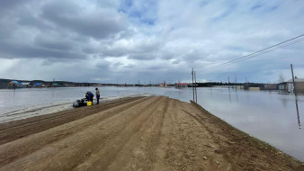 В Намском районе временно закрыт проезд на участке автодороги "Нам"