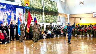 На Колыме Якутии продолжается эстафета "Знамя Победы"
