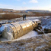 В Мирнинском районе ведутся работы по ликвидации разлива нефтепродуктов