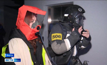 На шаг впереди огня. В Якутске пожарные отработали сложный сценарий учений в здании ИТ-парка