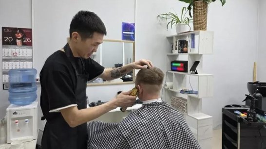 Участник СВО открыл свою парикмахерскую в Мегино-Кангаласском районе