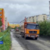 Дорожники меняют асфальт на одной из главных улиц поселка Айхал Мирнинского района