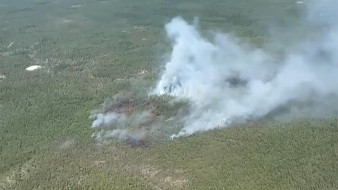 Огнеборцы Федеральной и региональной Авиалесоохраны вручную потушили крупный лесной пожар в Верхневилюйском районе