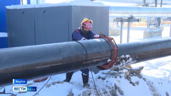 В Якутске идёт строительство третьей нитки газопровода до Якутской ГРЭС-1