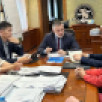 Кирилл Бычков провёл встречу с руководителем общественной организации "Опора России"