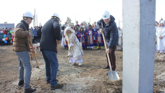 В селе Булгунняхтах началось строительство нового детского сада