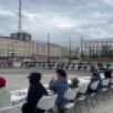 На площади Республики состоялся сеанс одновременной игры по русским шашкам