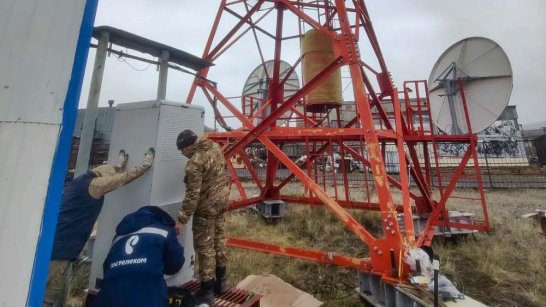 В посёлке Депутатский установлена базовая станция для доступа к мобильному интернету