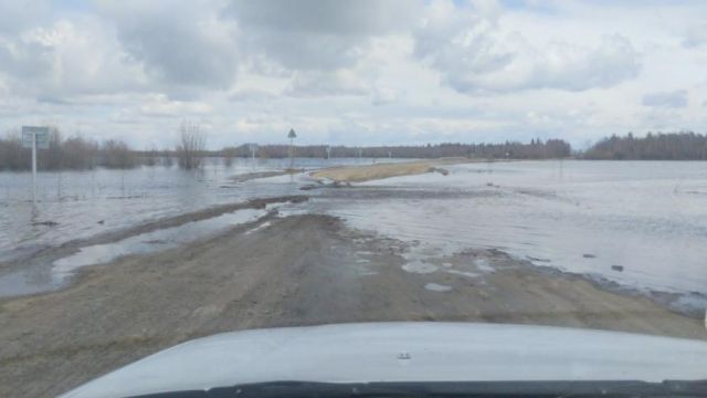В Усть-Майском районе временно закрыт проезд к селу Петропавловск