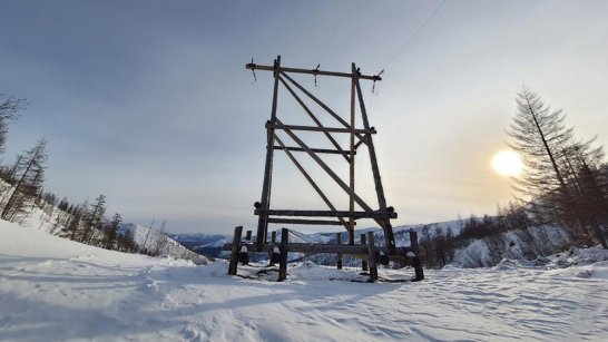 Энергетики Якутии проводят капитальный ремонт ЛЭП "Эльдикан-Солнечный"