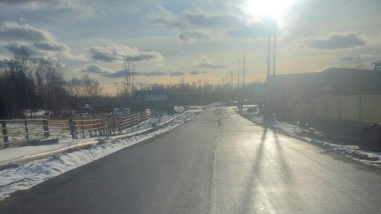 В селе Лекечен Вилюйского района завершено асфальтирование улицы Центральная
