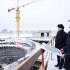 Глава Якутии проверил ход строительства Арктического центра эпоса и искусств