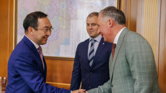 Айсен Николаев встретился с Президентом Олимпийского комитета России 