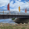 В Таттинском районе состоялось открытие нового временного мостового перехода через реку Татта