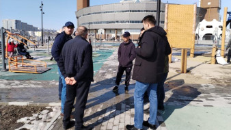 В Якутске начались контрольные выезды по объектам благоустройства, завершенным в 2024 году