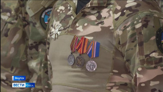 В Якутске проводили в зону СВО очередной 34 отряд добровольцев "Боотур"