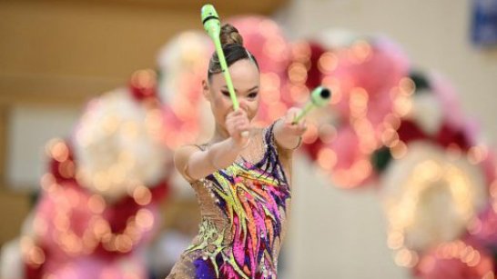Юная гимнастка из Якутии покорила своим выступлением центр Ирины Винер