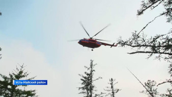 В Якутии продолжается борьба с лесными пожарами