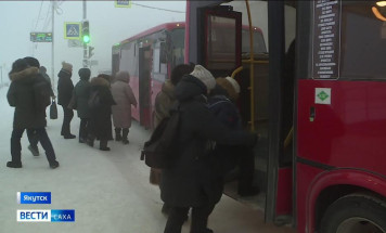 44 новых автобуса из 50 доставлены на территорию города Якутска