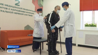 Инсульт кэннэ хаампат буолбут дьону атаҕар туруорар аппараат кэллэ