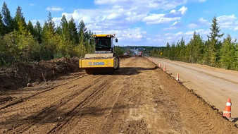 "Инфраструктура для жизни". Ремонт дороги "Анабар" идёт по графику